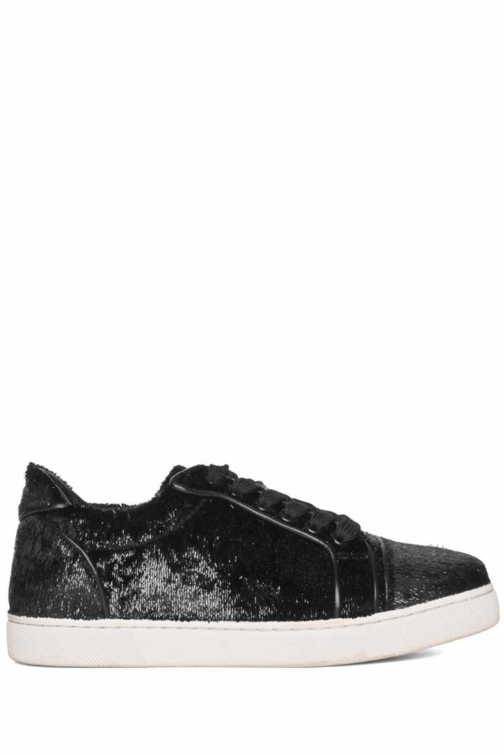 Louboutin Size 36 Velvet Effect Sneaker