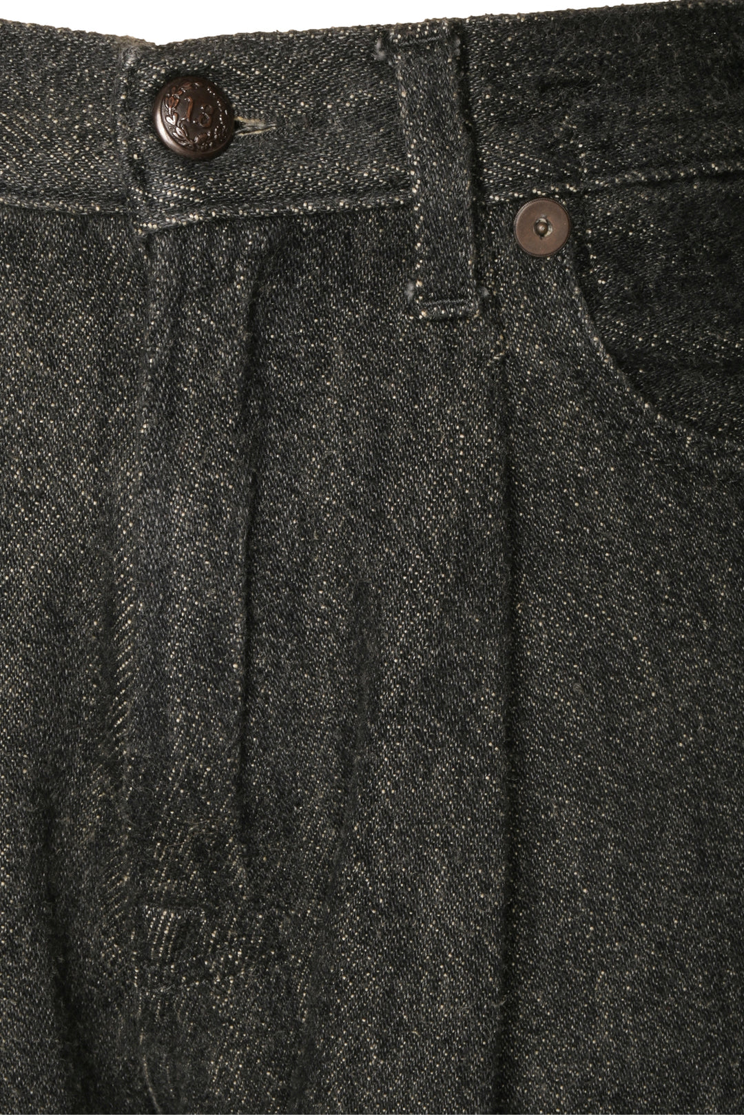 R13 Size 23 Damon Pleated Wide Leg Jeans