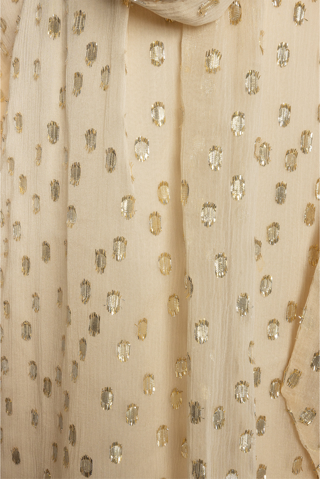 Zimmermann Size 3 Lurex Polka Dots Silk Blouse