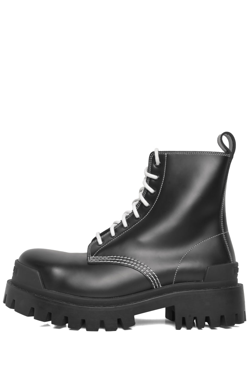 Balenciaga Size 37.5 Strike Combat Boots