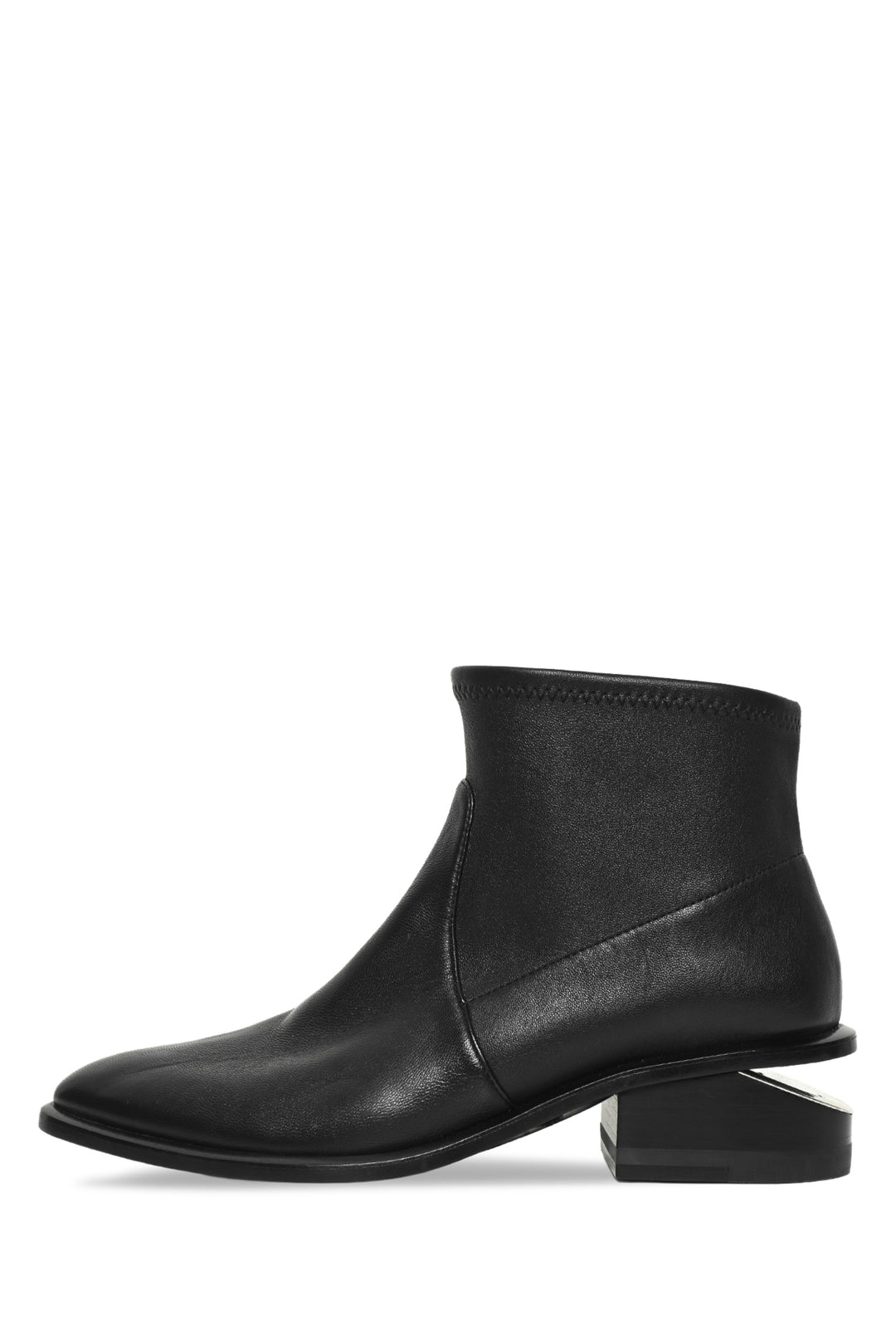 Alexander Wang Size 38.5 Kori Stretch Nappa Leather Ankle Boots