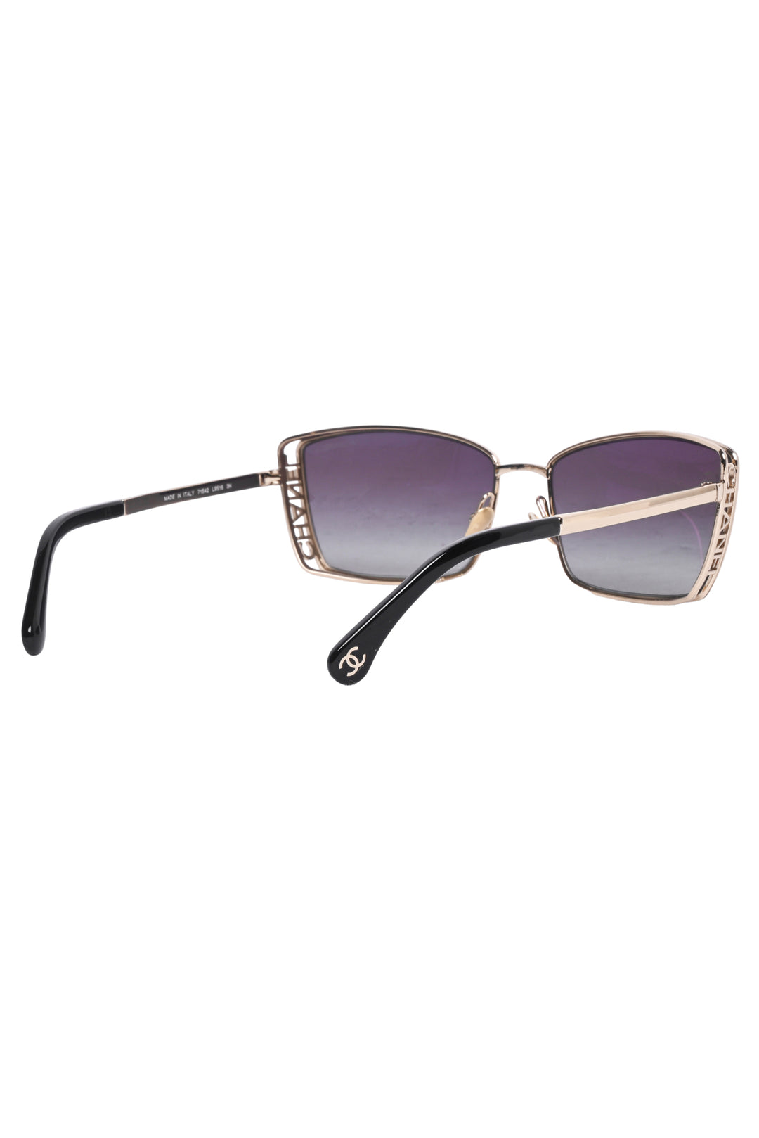 Chanel Metal Logo Square Sunglasses