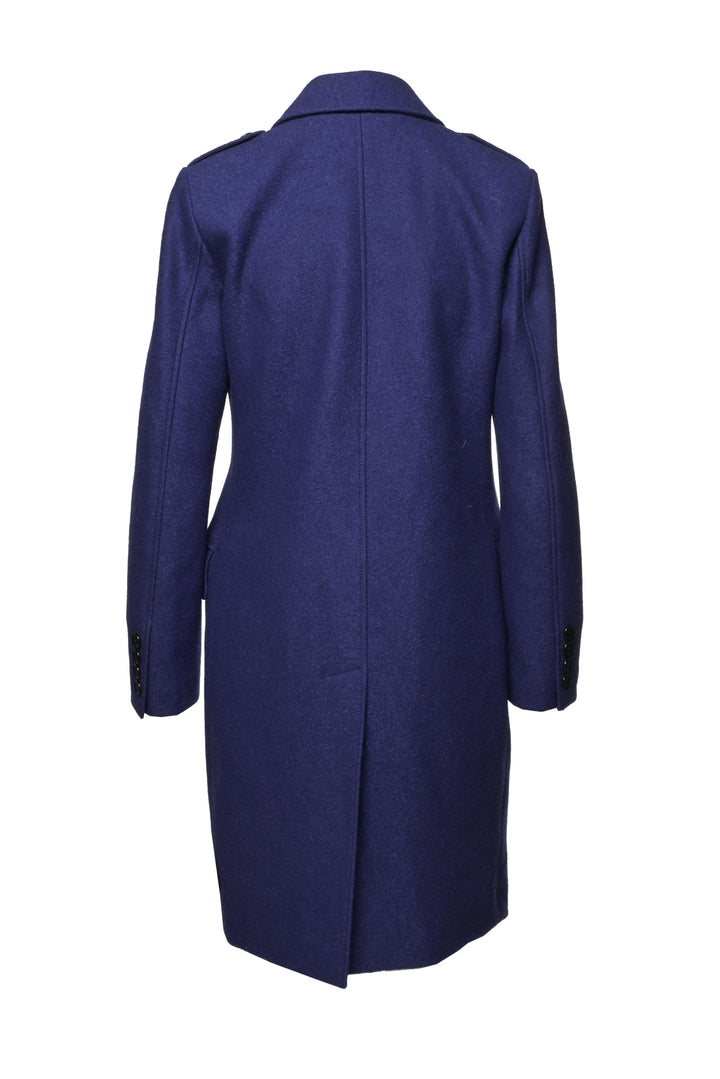 Burberry Size 6 Wool Double Breasted Coat
