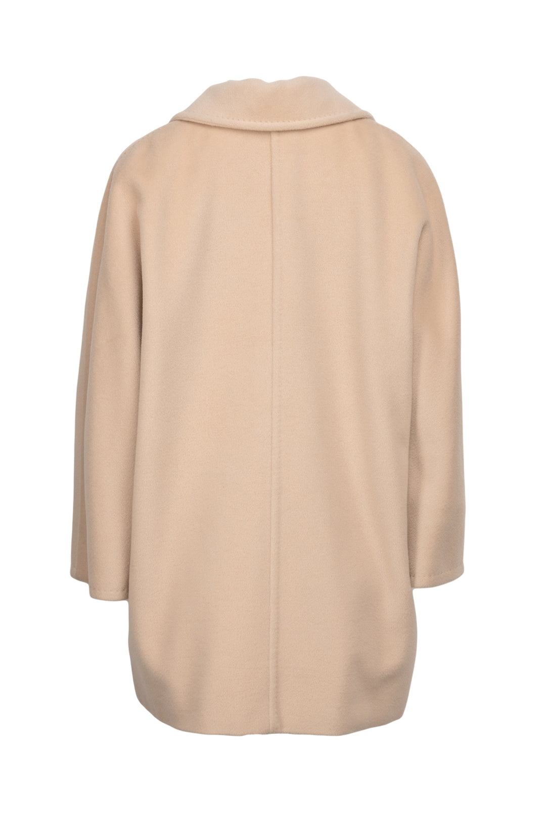 Max Mara Size 14 Wool Button Up Coat