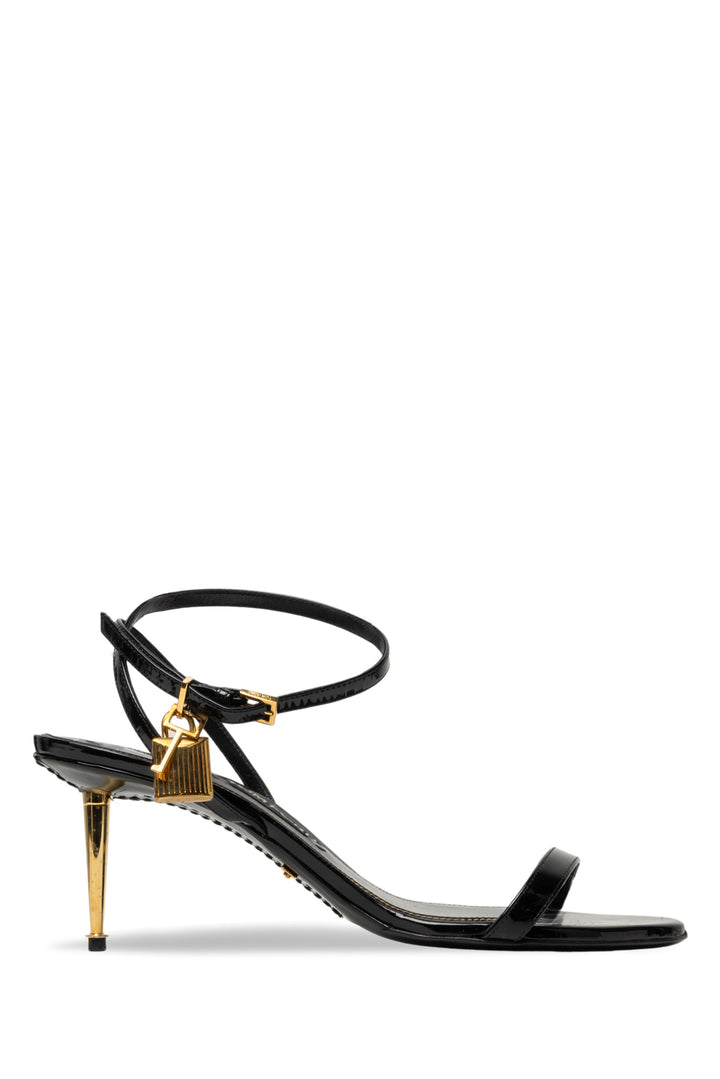 Tom Ford Size 42 Padlock Patent Sandals