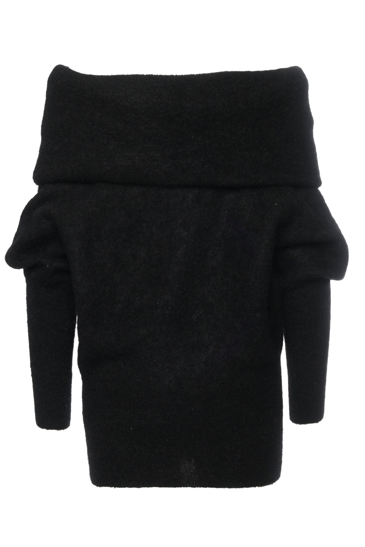 Acne Studios Size XS Daze  Off The Shoulder Mohair Sweater