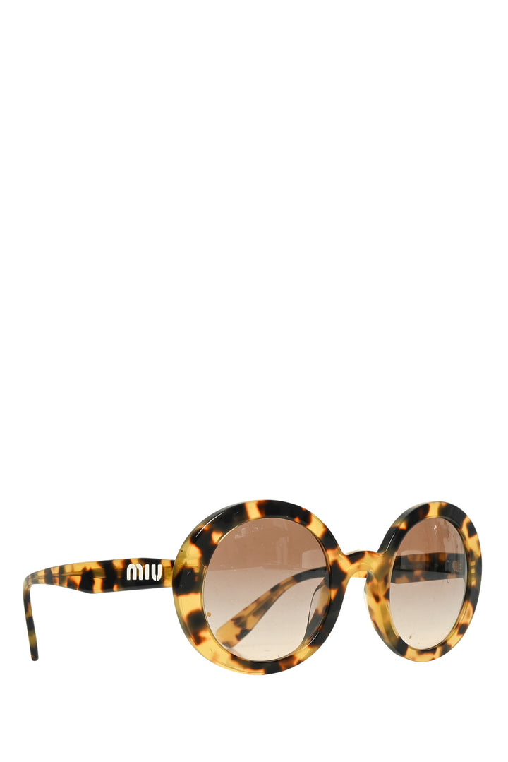 Miu Miu Circle Frame Sunglasses