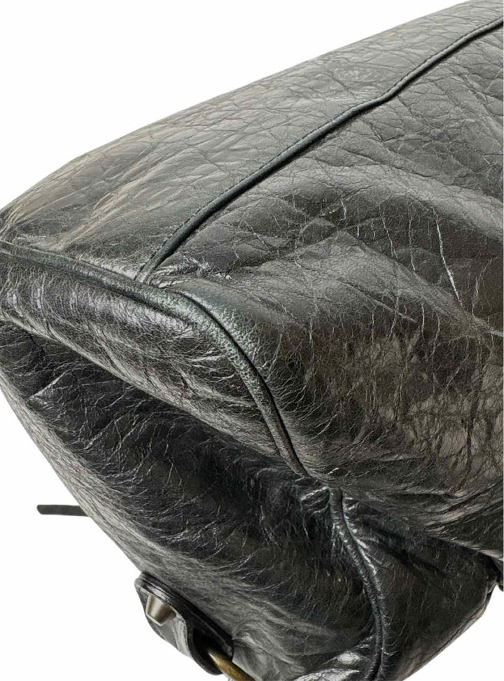 Balenciaga Black Leather City Bag Purse