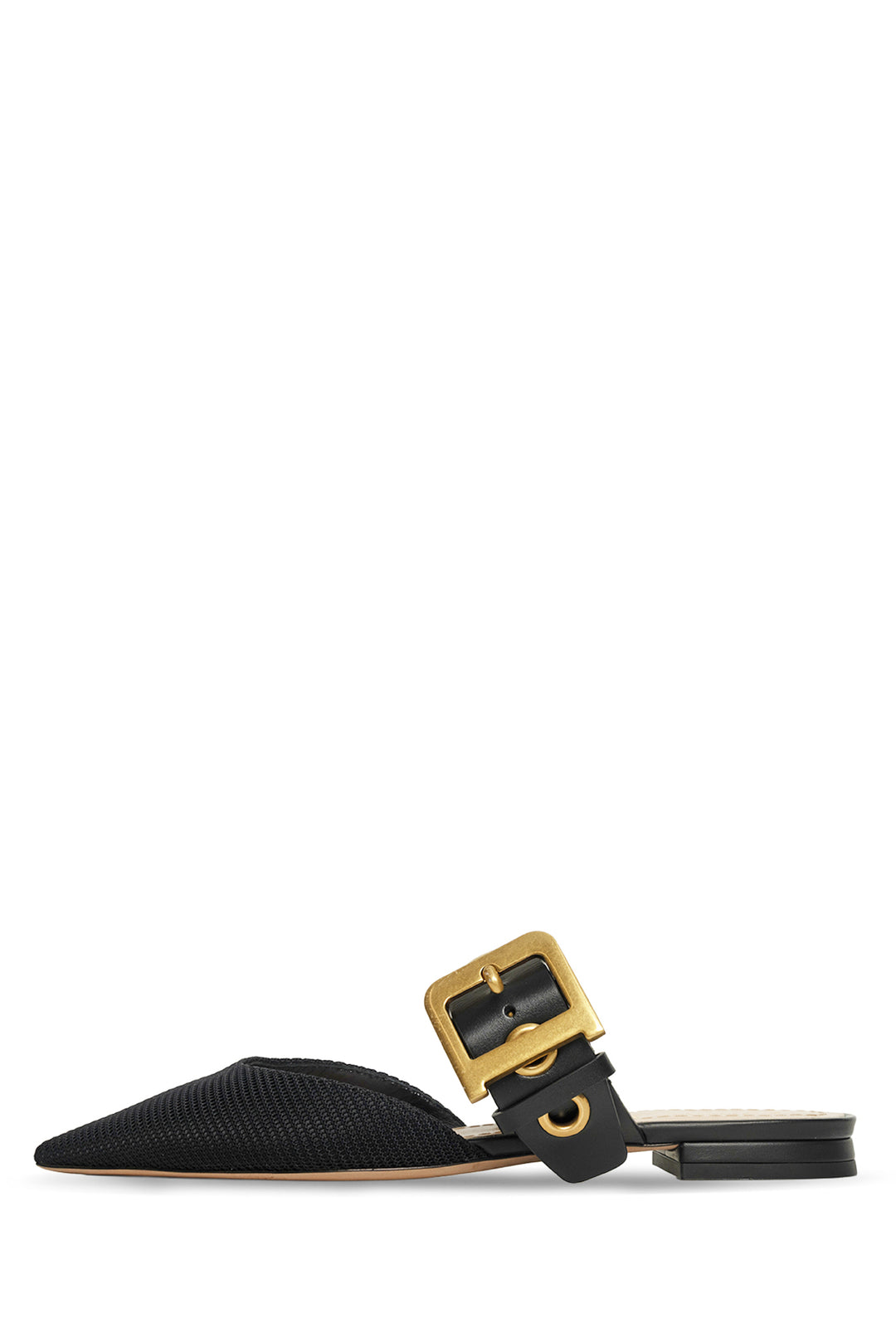 Christian Dior Size 35 Technical Fabric D-Dior Ballerina Flat Mule