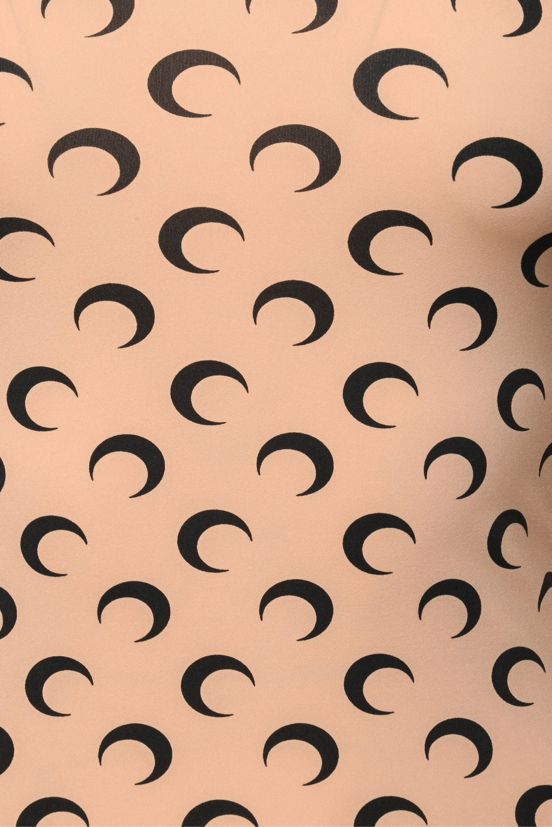 Marine Serre Size L Moon Printed Jersey Second Skin Top