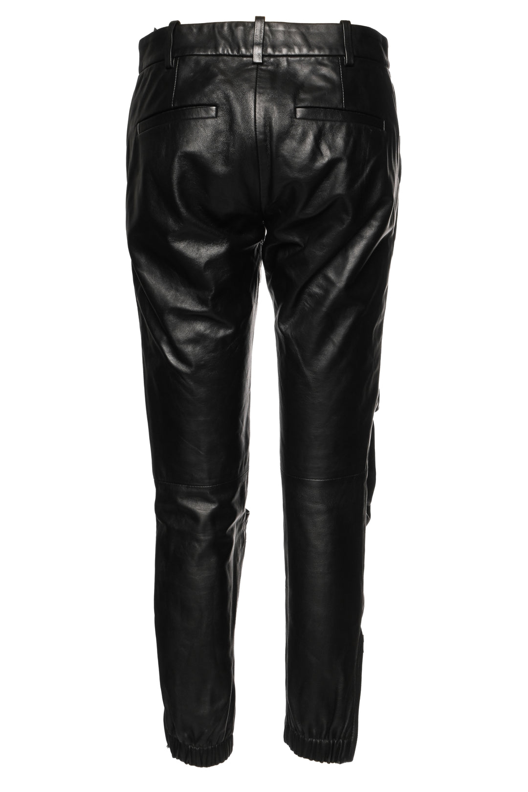 Nili Lotan Size 0 Cropped French Military Leather Pants