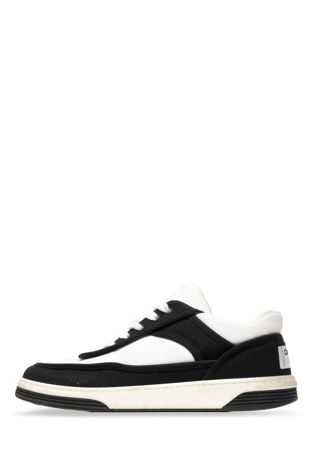 Chanel Size 36 Interlocking CC Fabric Sneaker