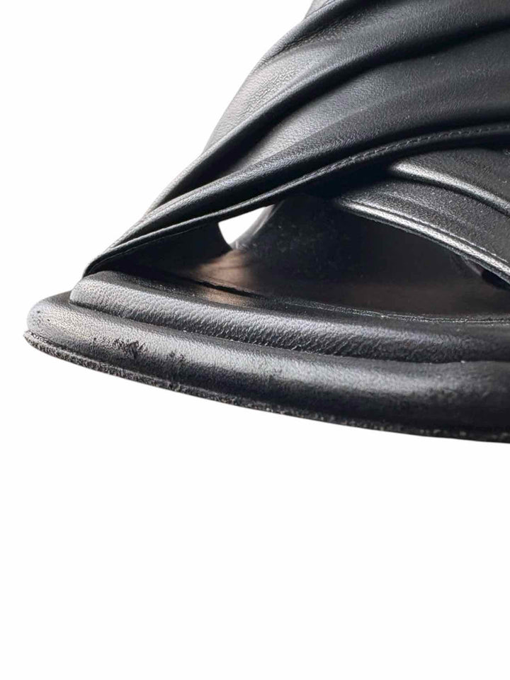 Pierre Hardy Size 40 Leather Square Toe  Sandals