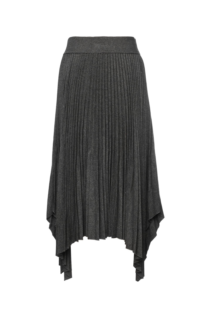 Joseph Size 8 Ade Pleated Flannel Skirt