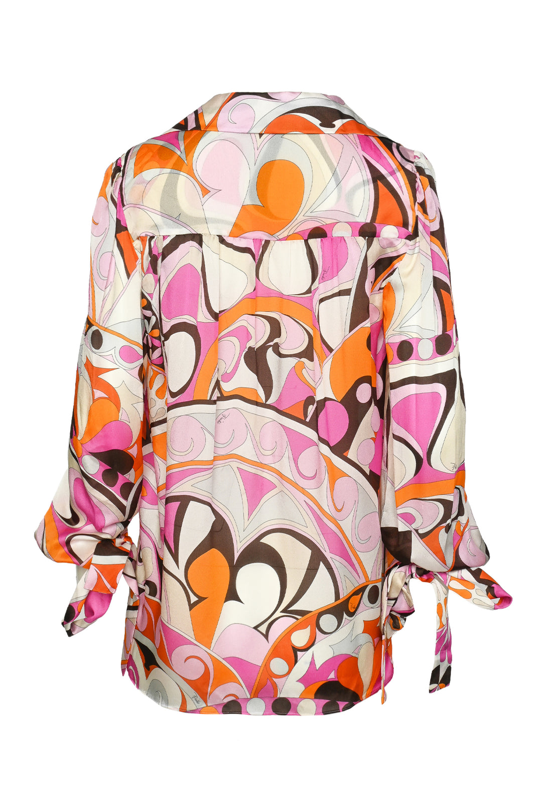 Emilio Pucci Size 6 Archivio Via De' Pucci 6- Firenze Silk Tops