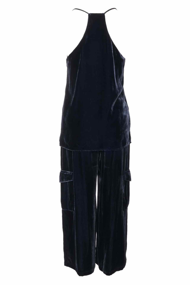 Johnny Was Size S Velvet Tank Top & Pant Set