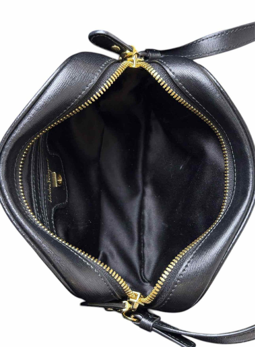 Ferragamo Gancini Small Camera Bag Purse