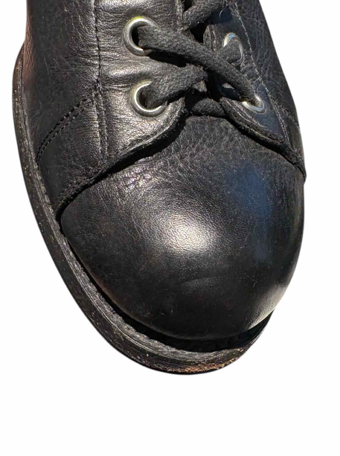 Fluevog Size 9 Ricard Leather Lace-up Ankle Boots