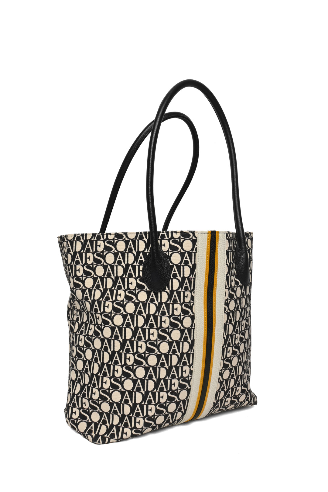 Escada Monogram Logo Tote Bag