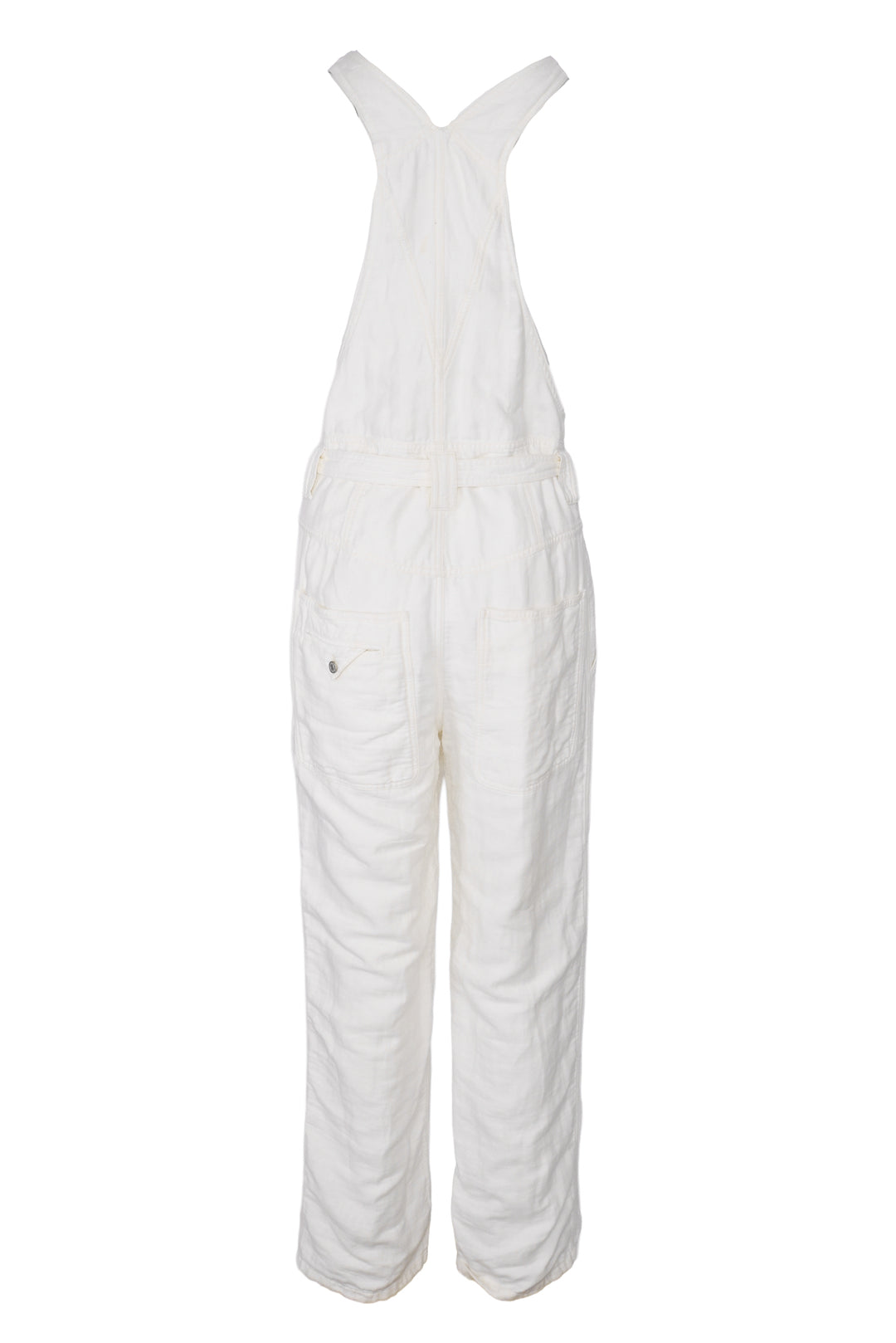 Isabel Marant Size 36 Keisha Belted Cotton & Linen-Blend Jumpsuit
