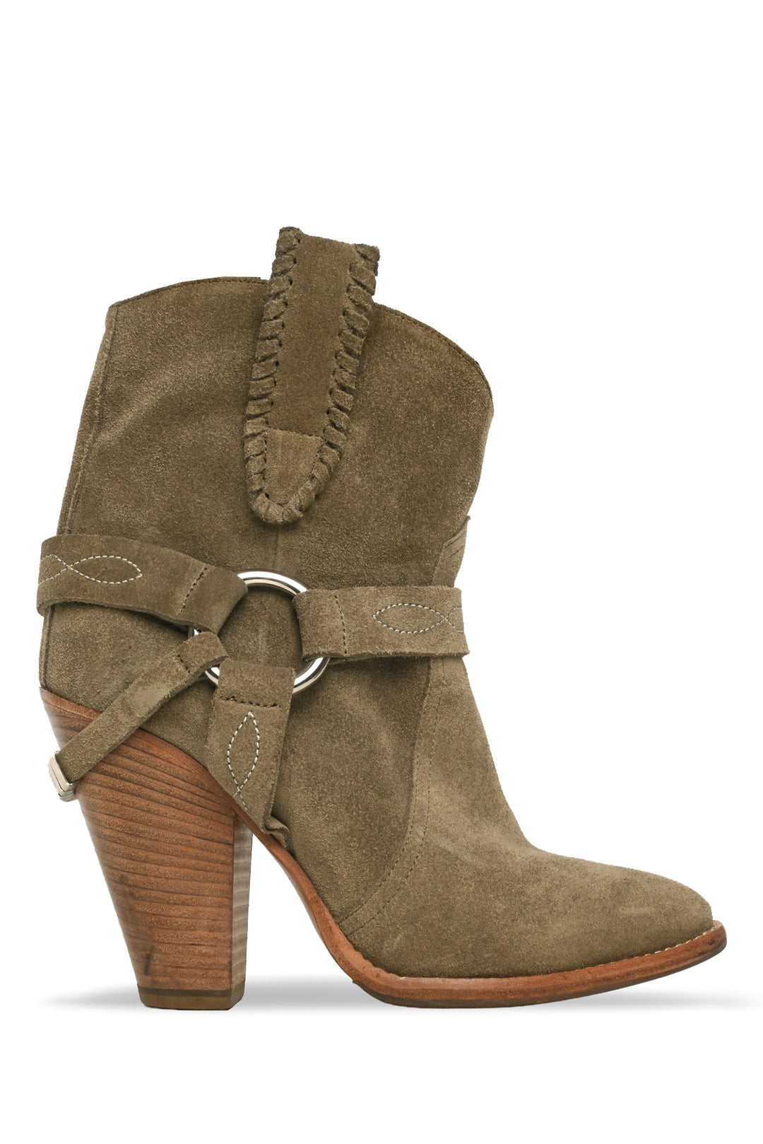 Isabel Marant Etoile Size 36 Rawson Gaucho Western Suede Ankle Boots