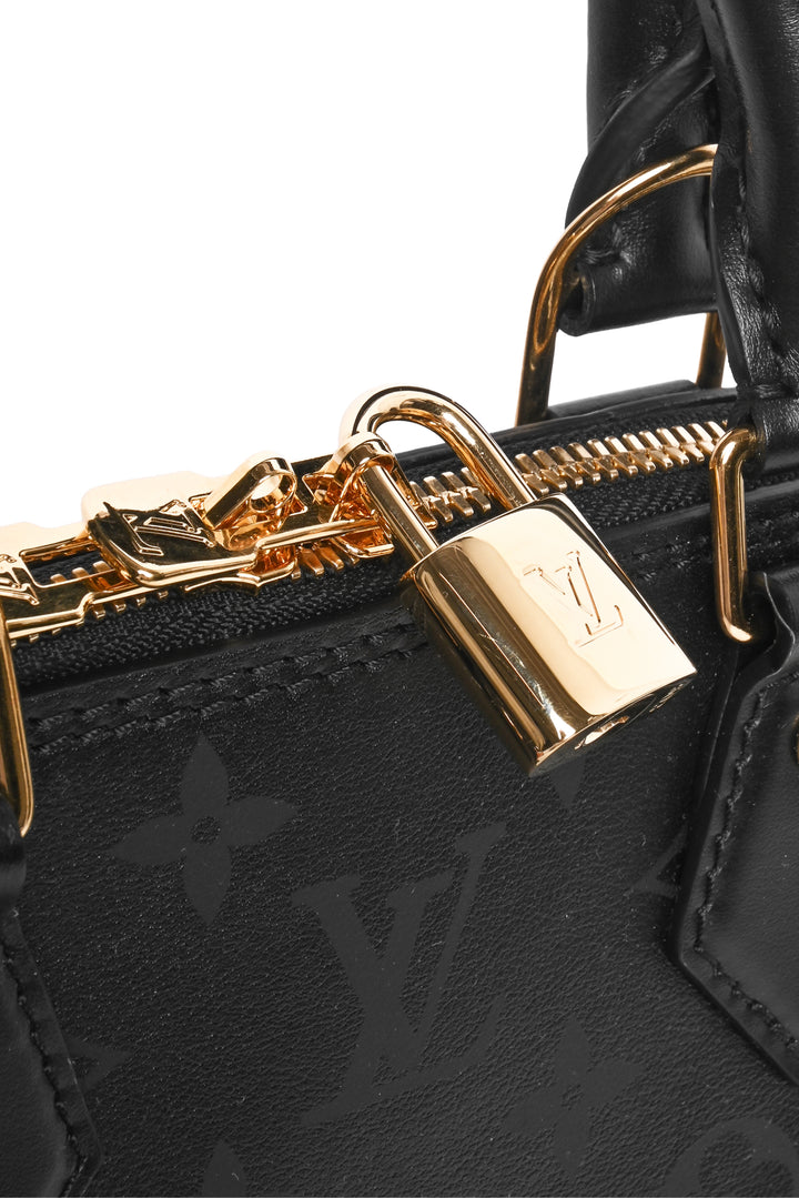 Louis Vuitton Boldly Black Monogram Alma BB Shoulder Bag