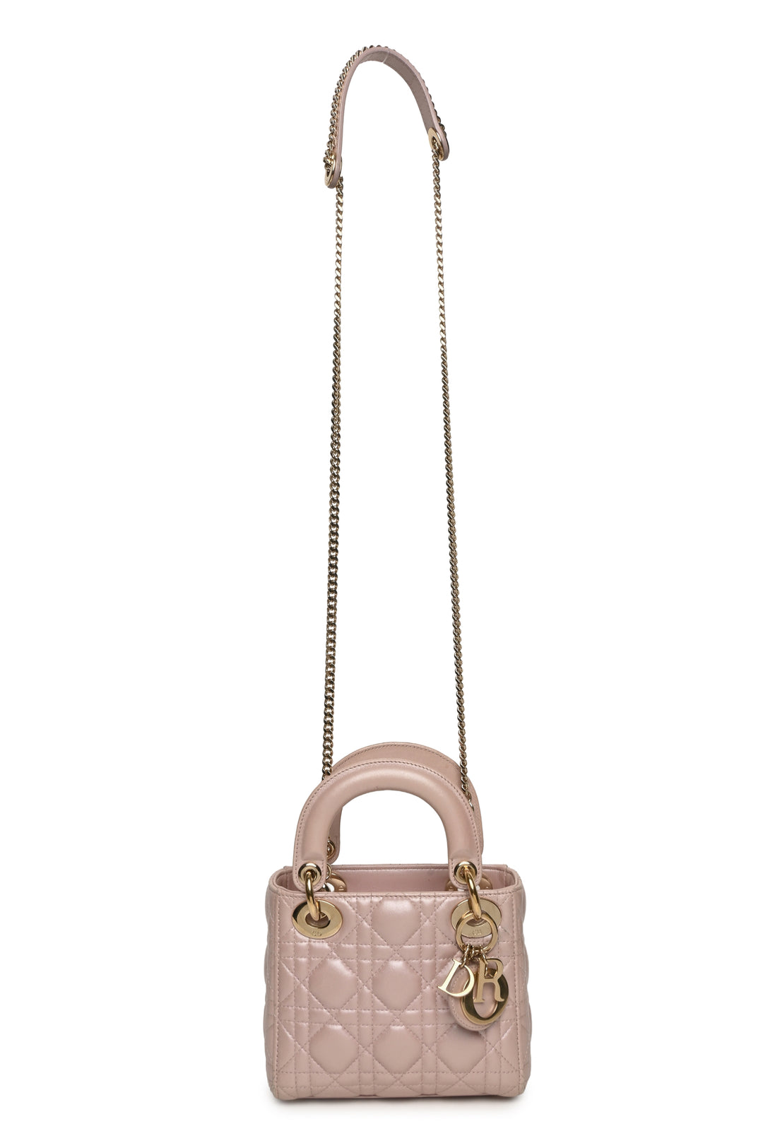 Dior 2017 Cannage Mini Lady Dior Bag