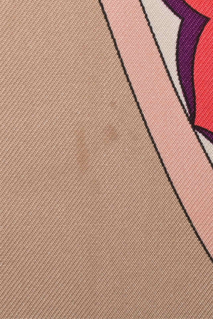 Emilio Pucci Pattern Silk Scarf