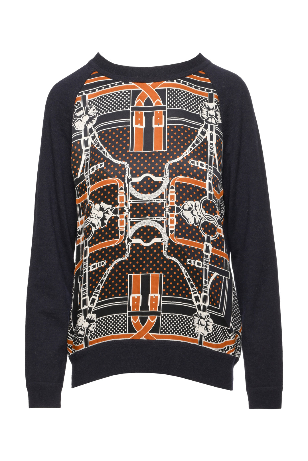 Hermes Size 40 Twillaine Wool Sweater