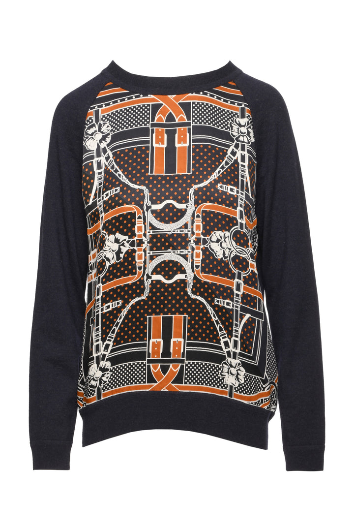 Hermes Size 40 Twillaine Wool Sweater
