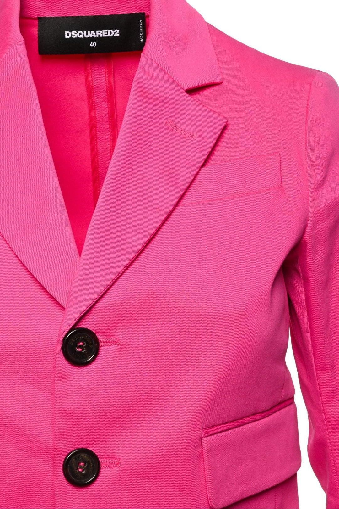 dsquared2 Size 40 Cropped Fitted Blazer