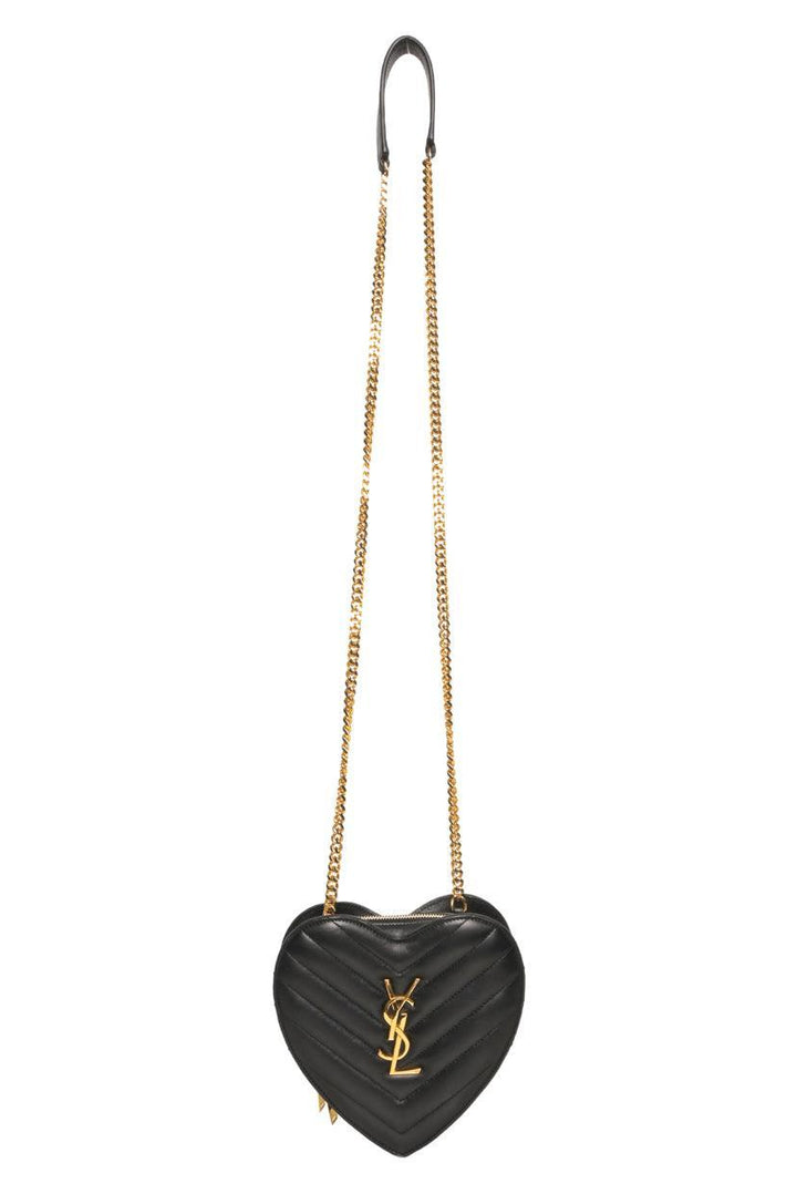 Saint Laurent 2016 Love Heart Chain Bag
