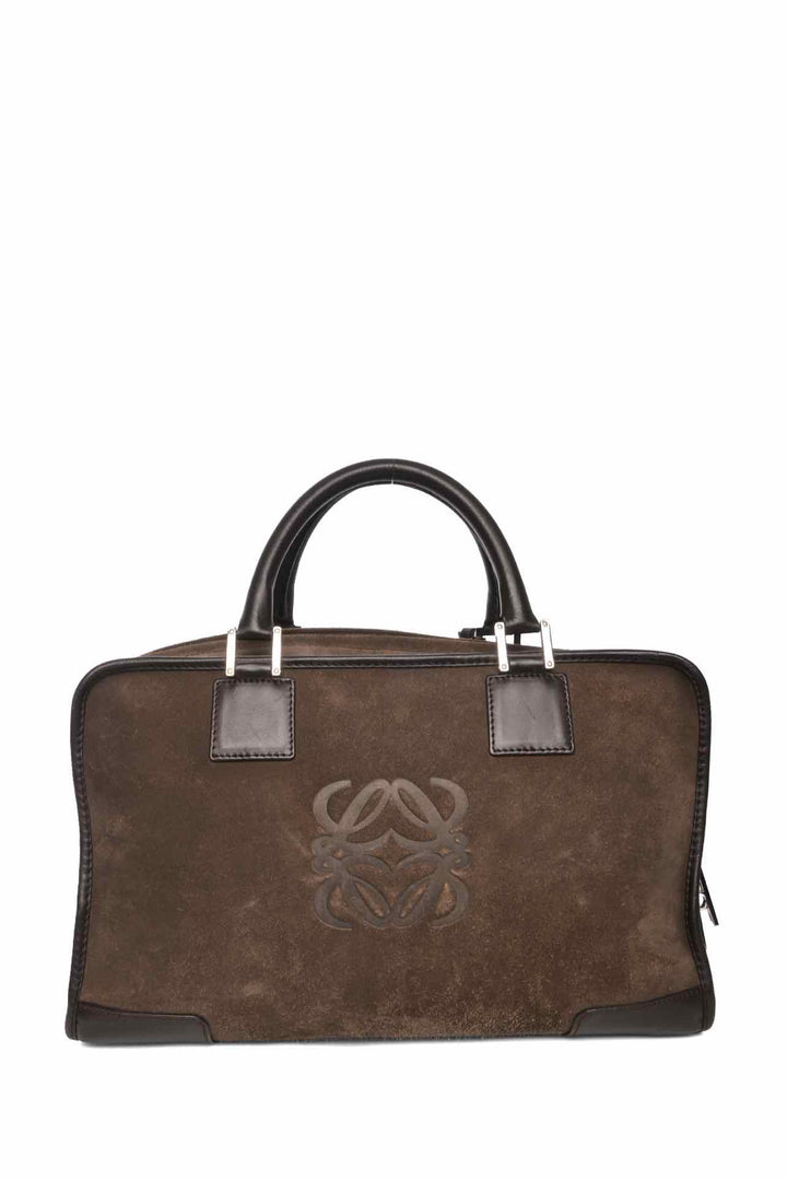 Loewe Suede & Calfskin Amazona 36 Purse