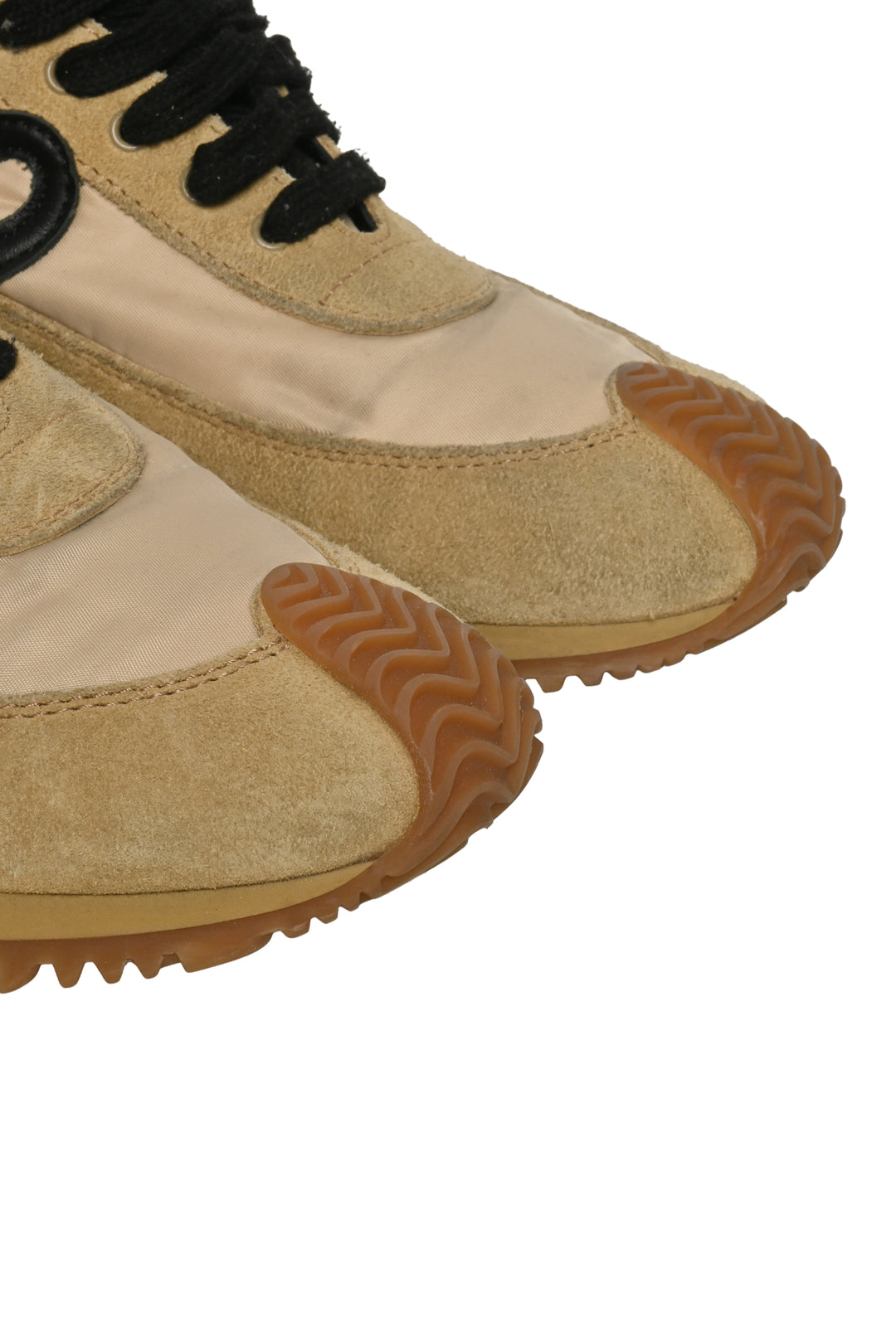 Loewe Size 40 Flow Runner Nylon & Suede Sneakers
