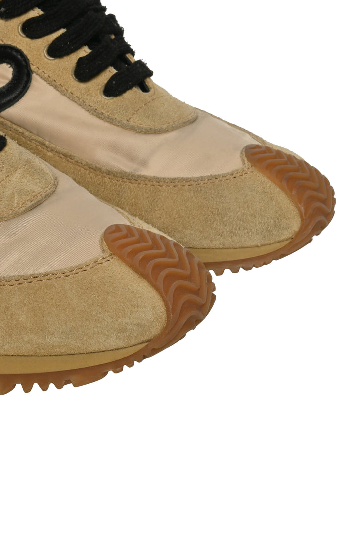 Loewe Size 40 Flow Runner Nylon & Suede Sneakers