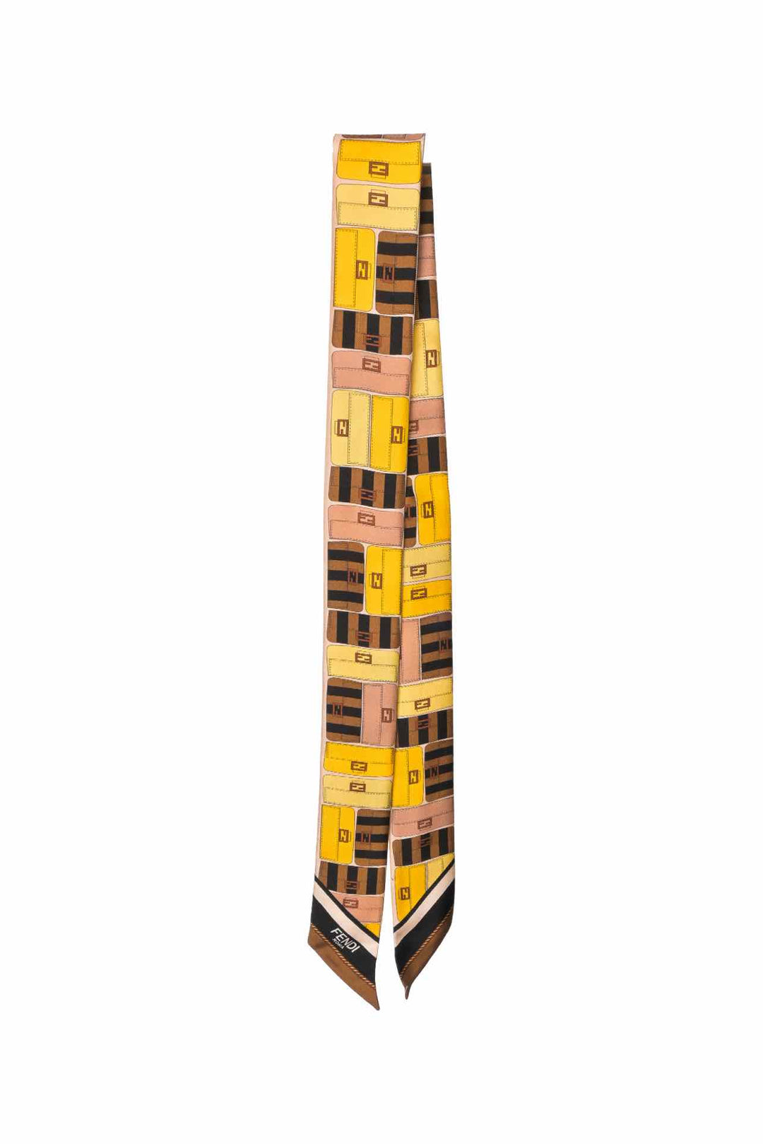 Fendi Wrappy Silk Scarf