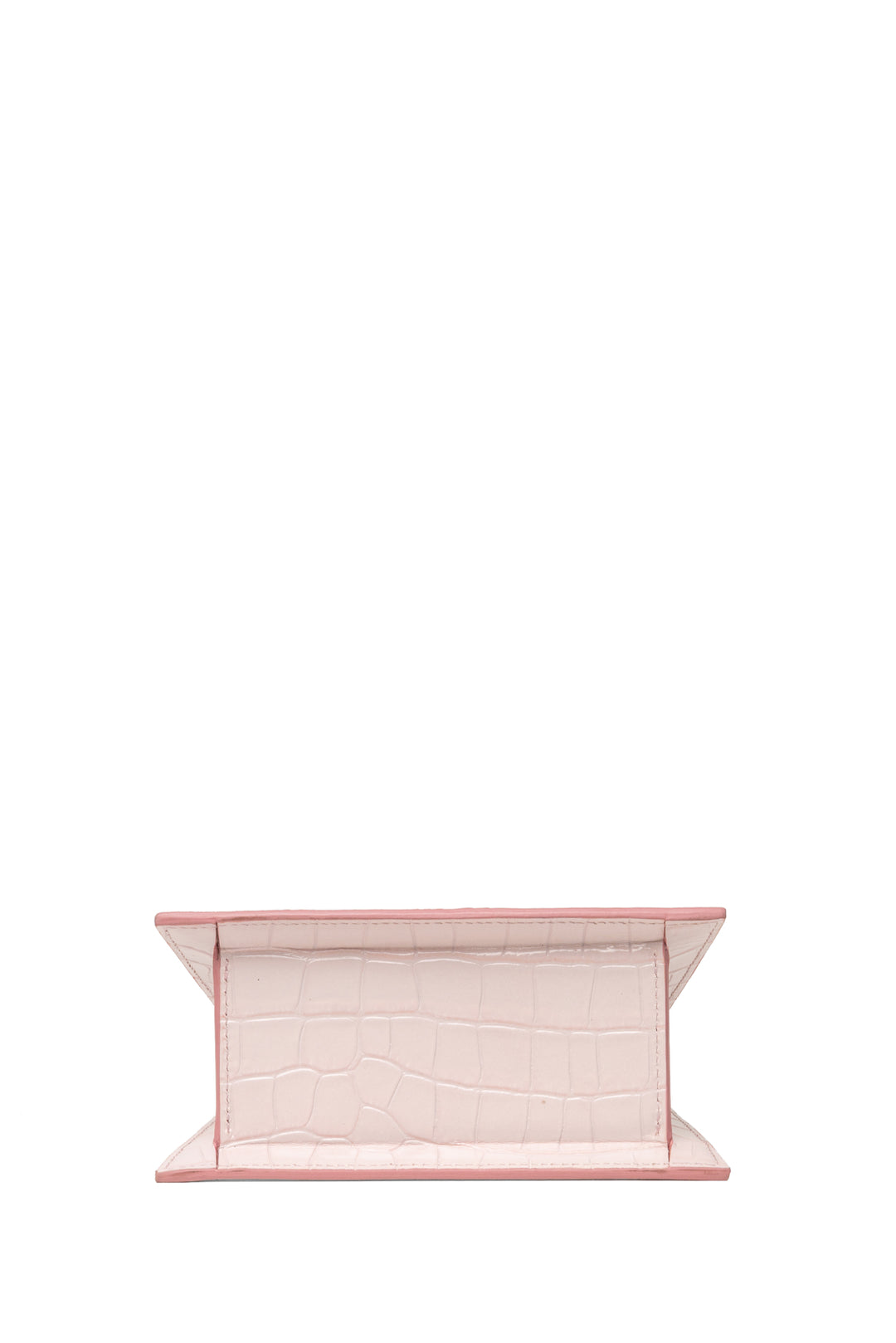 Jacquemus Le Chiquito Moyen Croc-Embossed Leather