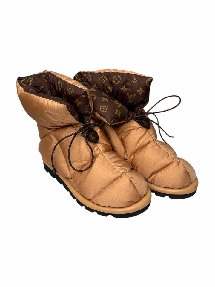 Louis Vuitton Monogram Quilted Nylon  Size 39 Ankle Boots