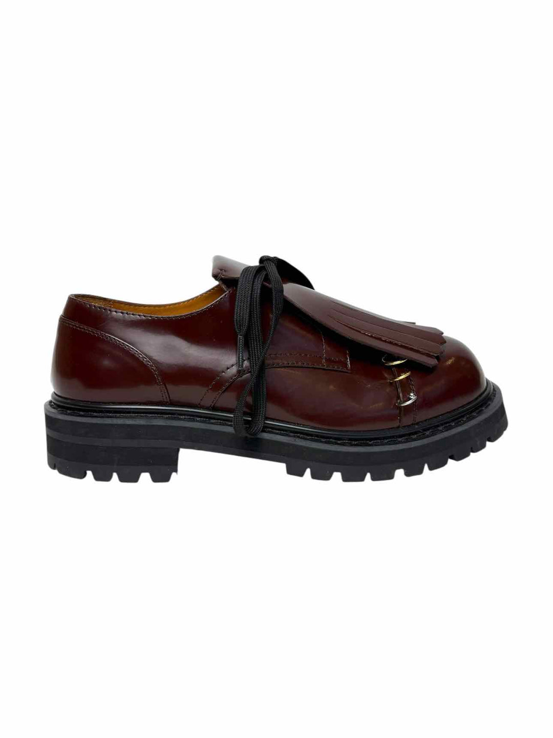 Marni Size 41 Dada Derbys Leather  Flats