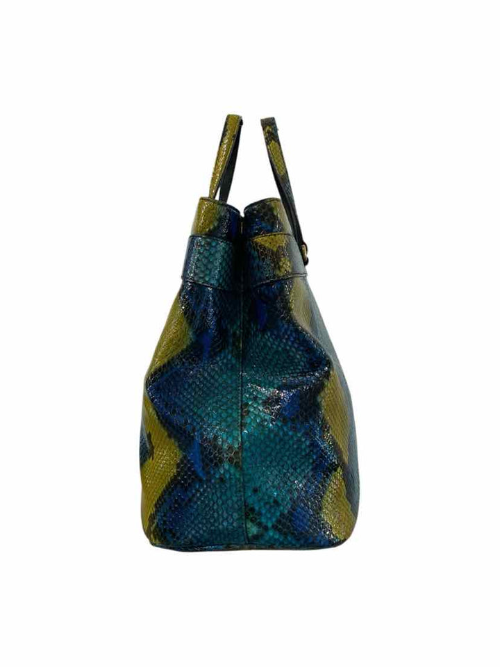 Gucci Bright Bit Python Tote Bag