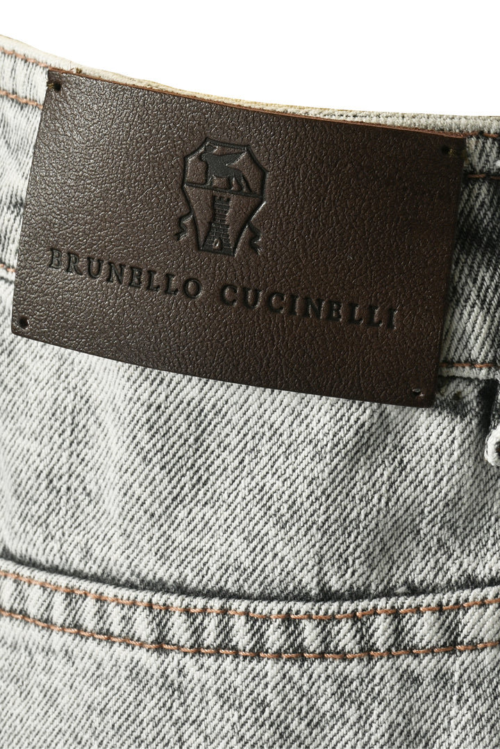 Brunello Cucinelli Size 2 The Baggy Tapered Leg Jeans