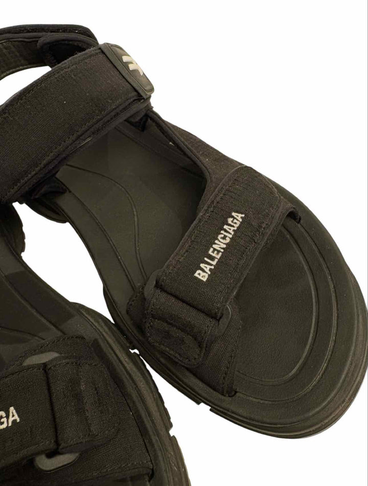 Balenciaga Size 43 Men's Tourist Velcro Strap Sandals