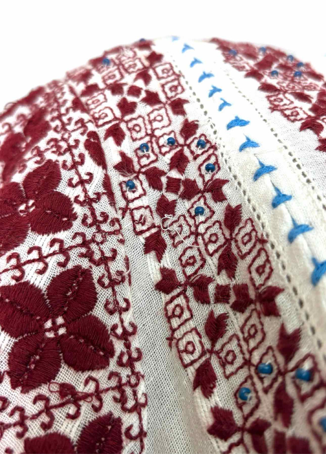 Ulla Johnson Size 4 Embroidered Cotton Dress