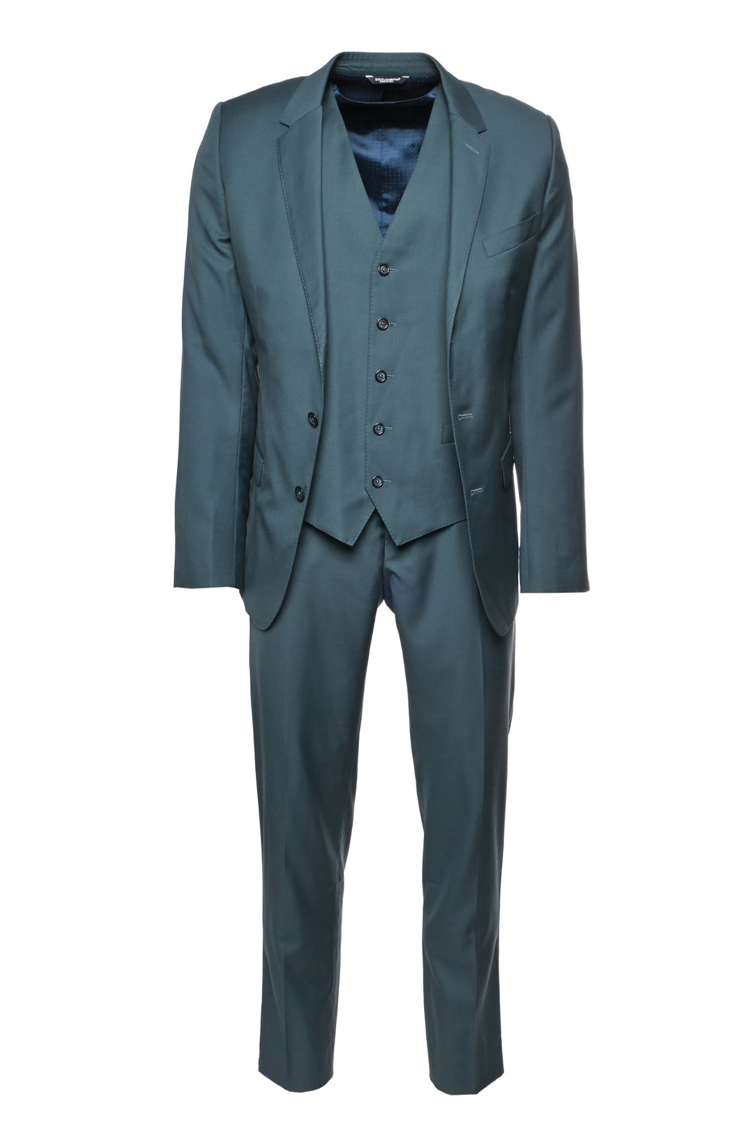 Dolce & Gabbana Size 40 Men's Wool Three-Piece Suit