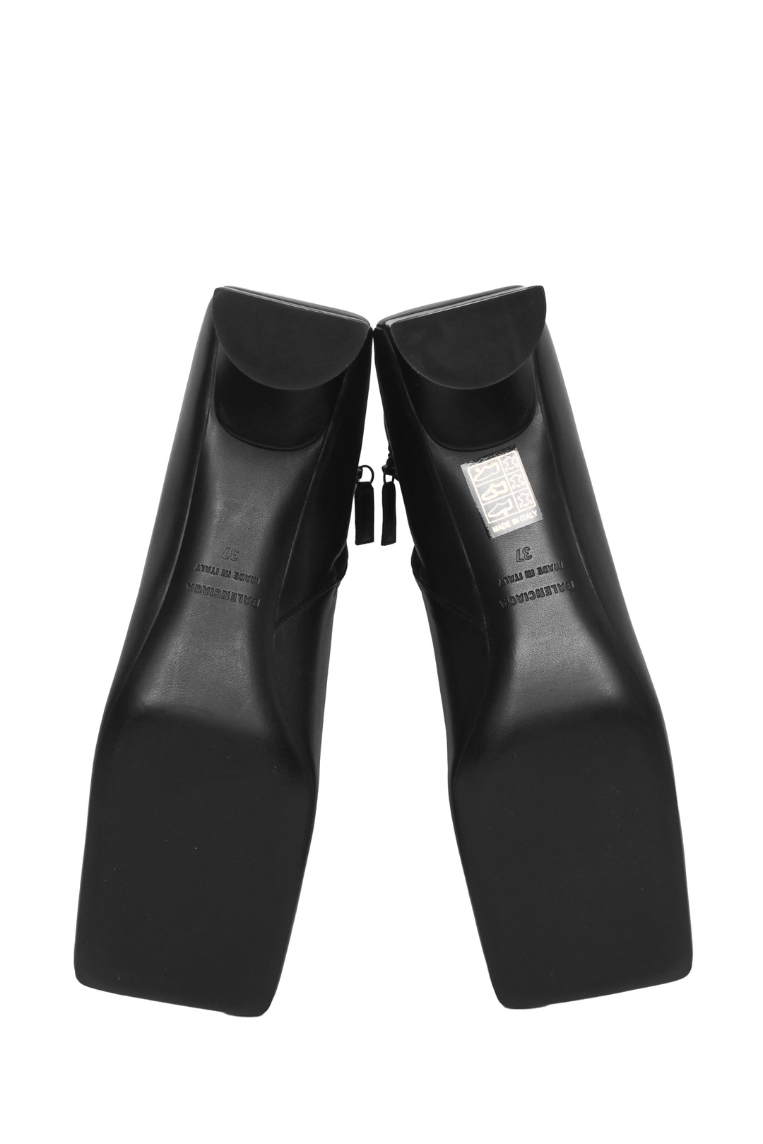 Balenciaga Size 37 Duty Free Logo Boots