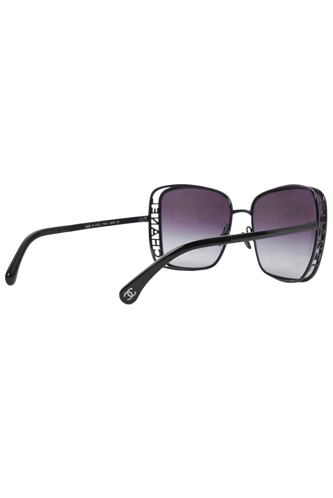 Chanel Metal Logo Square Sunglasses