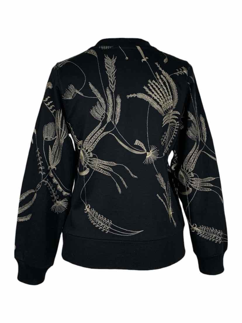 Dries Van Noten Size S Floral Embroidered Bomber Jacket
