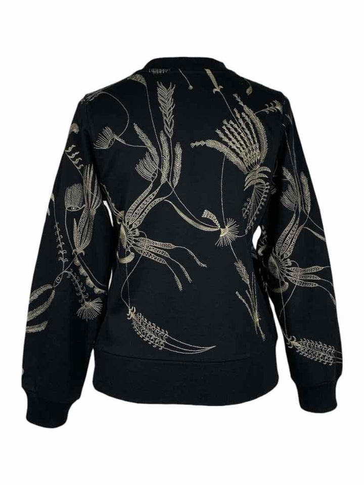 Dries Van Noten Size S Floral Embroidered Bomber Jacket