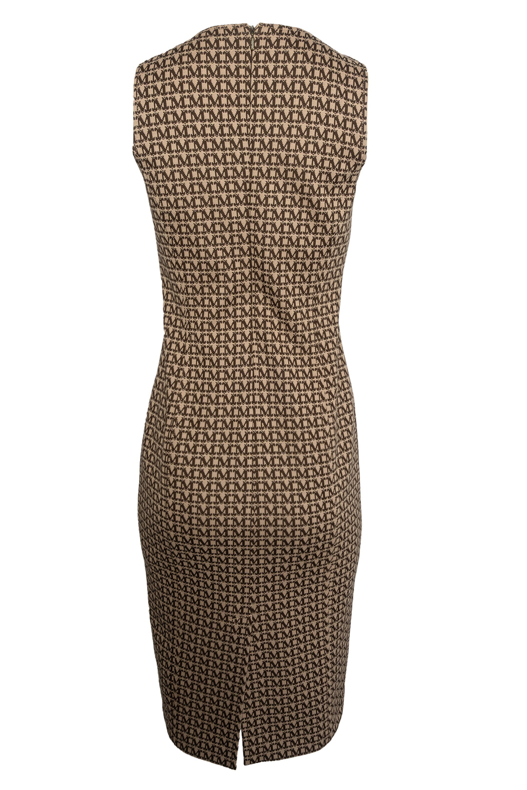 Max Mara Size 8 Monogram Cotton Dress