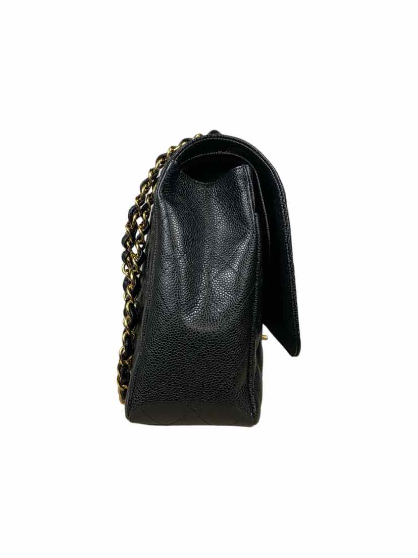 Chanel 2011 Caviar Maxi Classic Double Flap